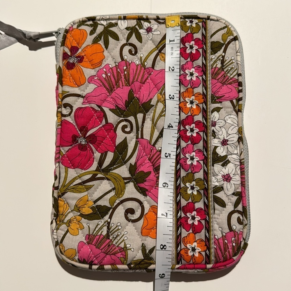 Vera‎ Bradley Quilted Tea Garden Tablet Zip Around Case Sleeve Holder - Picture 6 of 6